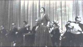 ام كلثوم - جددت حبك ليه | حفل نادي الضباط 25-6-1956