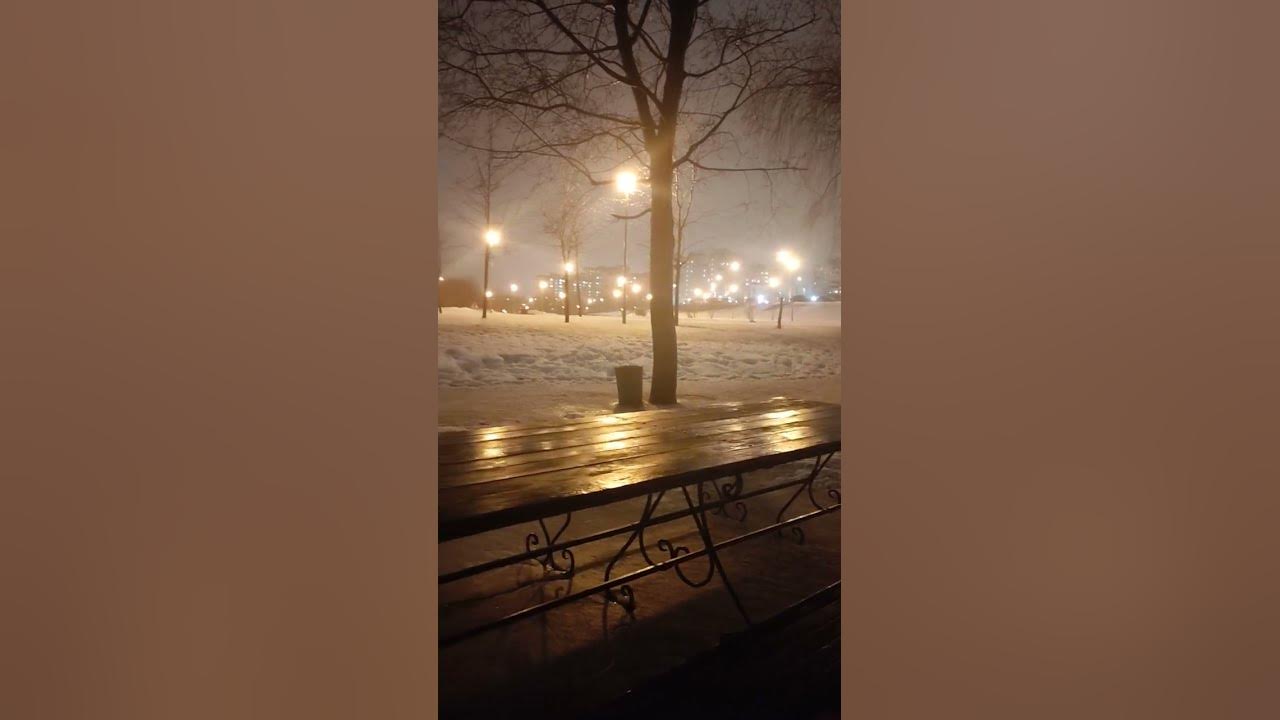 Ночные фонари.Весенний вечер