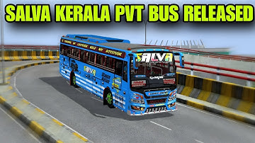 🔥SALVA KERALA PVT BUS MOD RELEASED||😍TIGER COACH BUS MOD FOR BUSSID🤩