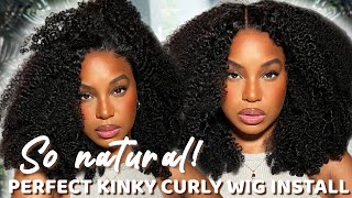 It'S Giving Natural! How To Get The Perfect Kinky Curly Wig! Sterly Hair | Alwaysameera