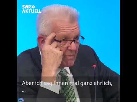 Winfried Kretschmann | Ministerpräsident | Über seinen Dienstwagen...