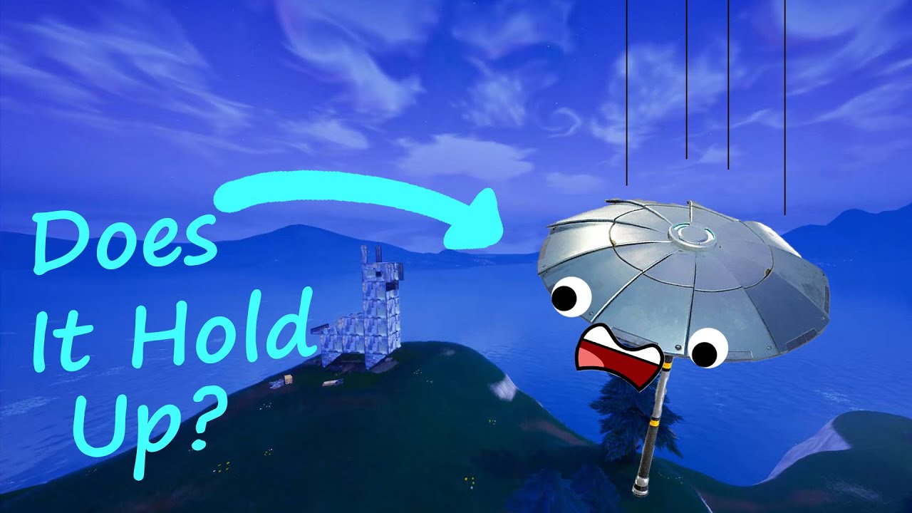 Does the Fortnite Umbrella hold up?