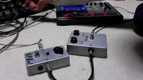 DIY Ampeg Scrambler clone & analog bit crusher