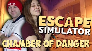 Two Players, One Impossible Room! - Escape Simulator - Egypt - Chamber of Danger screenshot 5