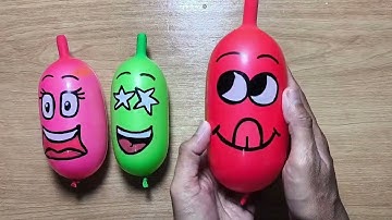How to Make a Slime on Balloon – DIY Slime Tutorial with Fun Slime-filled Balloon Pops and Glitter
