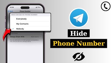 How To Hide Your Telegram Phone Number | Make Your Telegram Number Private