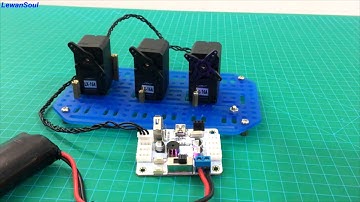 Program your bus servo by using "program"button