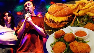 We try one of the BEST burgers in Paris + wild karaoke