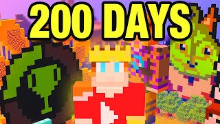 My Viewers Controlled My Minecraft World for 200 Days
