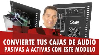 Convierte tus cajas de audio pasivas a activas con este modulo