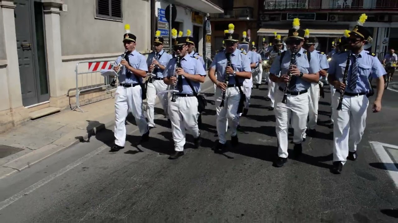 Banda di Lanciano - Marcia Vita Gaia - Festa Madonna degli Angeli a Cassano delle Murge 3/8/24