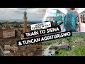Train to Siena (plus Tuscany Farm Stay & Drone Flight!) | Day 7 - Two Weeks in Italy
