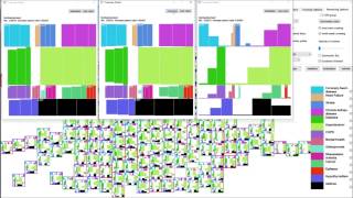 Time-oriented Cartographic Treemaps for Visualization of Public Health Data