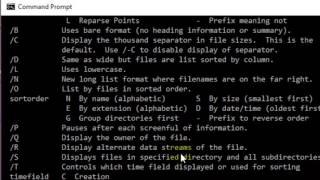 How to get the help on specific command in Windows command prompt