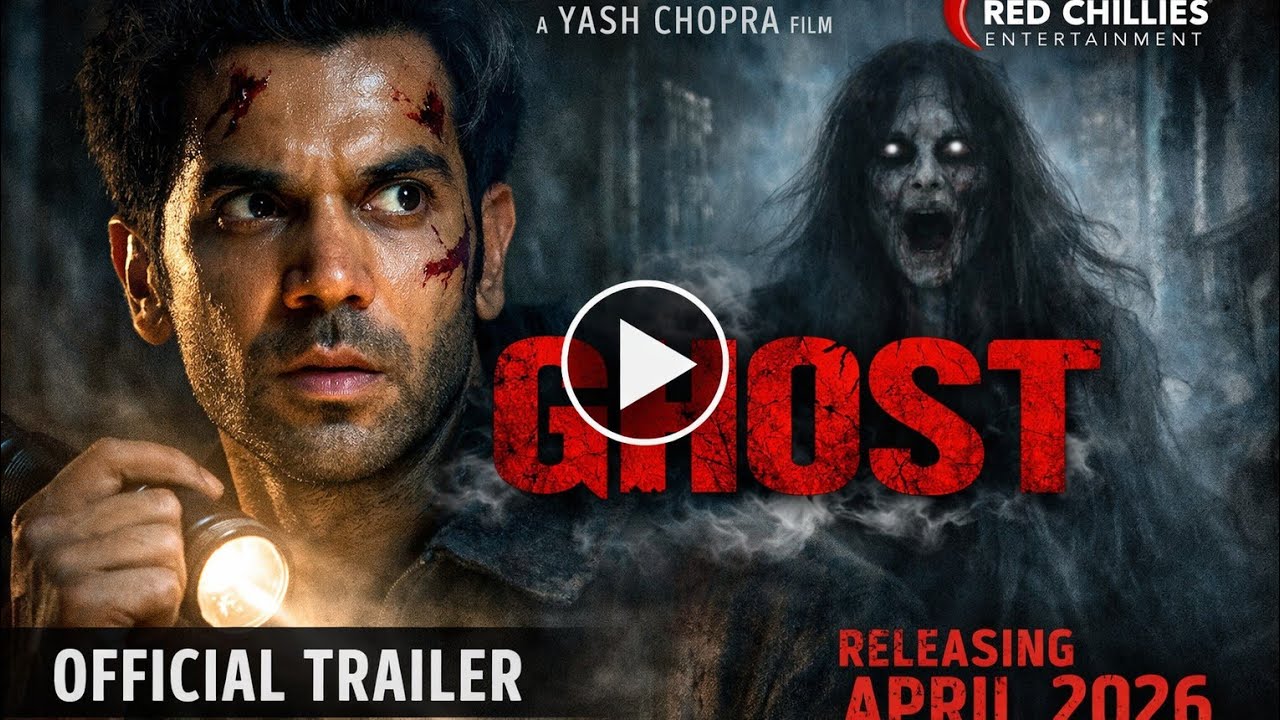 "Ghost" || Rajkumar Rao Upcoming Movie || Official Trailer || Horror Movie || YRF || Rohit_Ai_Trend👿
