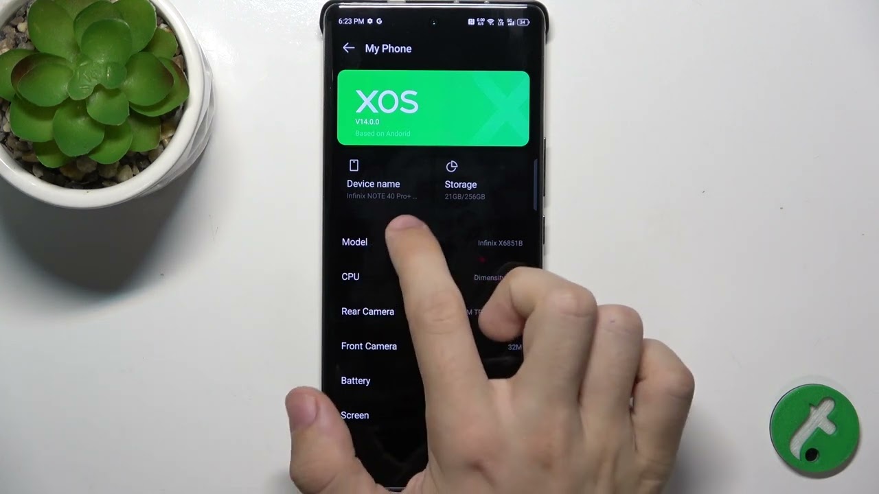 みぃ様確認用 Infinix Note 40 Pro+ - How to Check Phone Model - Verify Device