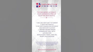 PPC Pro Hacks: Automate Your Campaigns & Free Up Your Time (and Sanity!)