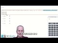 2025 Digital ACT Math Section Walkthrough Using Official ACT Practice Exam: Sequences