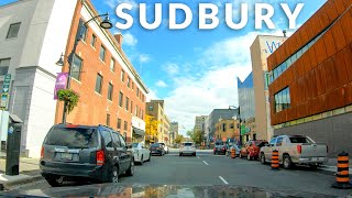 Sudbury Downtown Drive 4K - Ontario, Canada