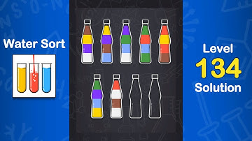 Water Sort Puzzle Solution - Level 134