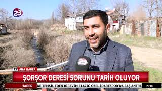 ŞORŞOR DERESİ SORUNU TARİH OLUYOR