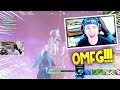 NINJA REACTS TO THE FORTNITE ROCKET LAUNCH [WITH 450.000 PEOPLE] - FORTNITE FUNNY AND WTF MOMENTS