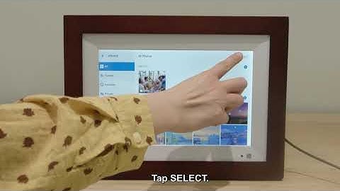 How to delete the video preloaded in the photo frame?For VANKYO F10 HD/F10FHD Digital Frame.