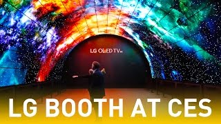 LG Booth Tour at CES 2017 Feat. TechGuide