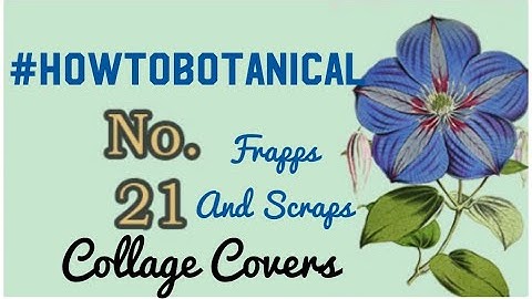 #howtobotanical Collab No 21 - Creating Collage Covers