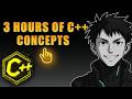 Three Hours of C++ Concepts