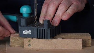 The Hardest Hole to Drill: Perfect Drill in a Piece of Wooden Dowel