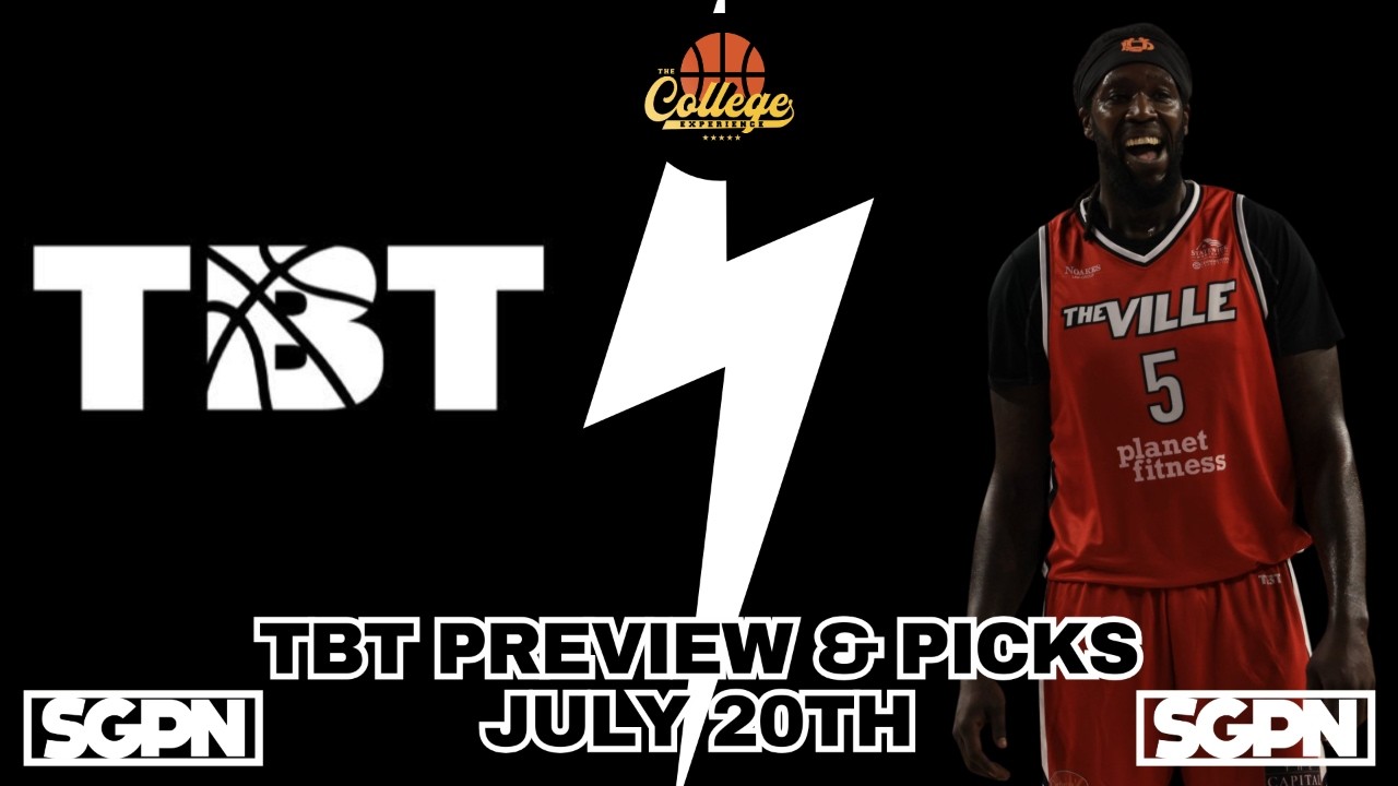 TBT Preview & Picks - Monday, July 20th