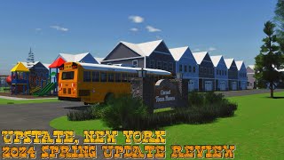ROBLOX | Upstate, NY | 2024 Spring Update Review | New UI, Textures, Lighting, & More!