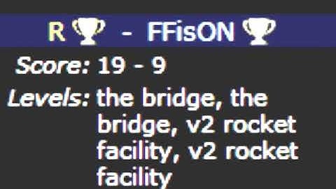 MOHAA Multiplayer DEMO - Reloaded vs ffison in eyes muSSolini
