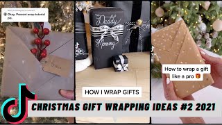 CHRISTMAS GIFT WRAPPING IDEAS #2 2021 TIKTOK COMPILATION #CHRISTMASGIFTS#CHRISTMAS LET&#39;S just TiKToK