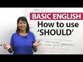 Understanding the Use of 'Should' in English