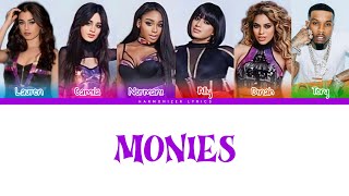 Fifth Harmony - Monies Ft. Tory Lanez Color Coded Lyrics Harmonizer Lyrics
