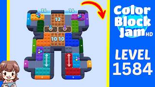 Color Block Jam Level 1584 Solution Walkthrough