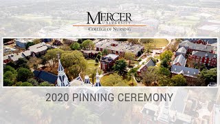 Mercer Pinning Ceremony 2020