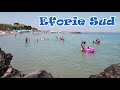 Plaja Eforie Sud - Eforie Sud Beach - Romania - August 2021 - walk on the seafront- 4K travel vlog