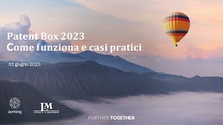 I Webinar di Ayming | Patent Box 2023: come funziona e casi pratici