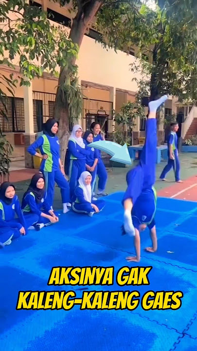 Beda sendiri nih ✨✨ #shorts #anaksekolah #anaksma #putihabu #abg #cantik #olahraga #senam #salfok