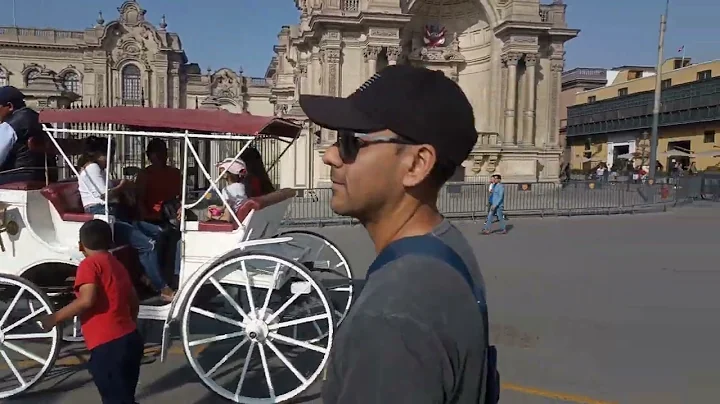 en el centro de lima