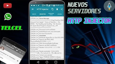 Internet Gratis Telcel 2018 | Servidores Para Http Injector Root Y No Root