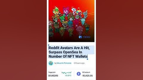 Reddit Avatar NFTs are EXPLODING! 🤯🤯🤯 #shorts #reddit #nft