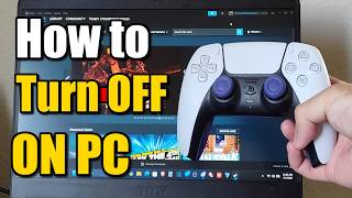 How to Turn Off PS5 Controller on PC - Easy Tutorial