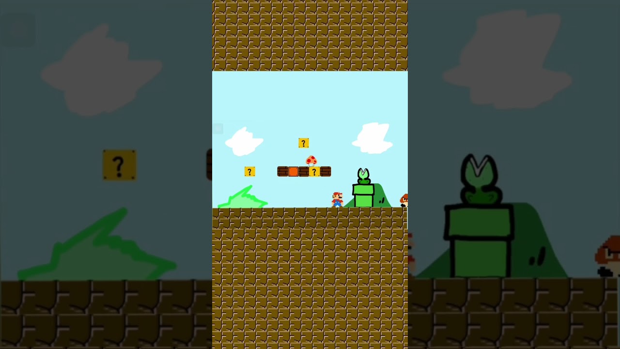 Goomba Gets Revenge on Mario. 