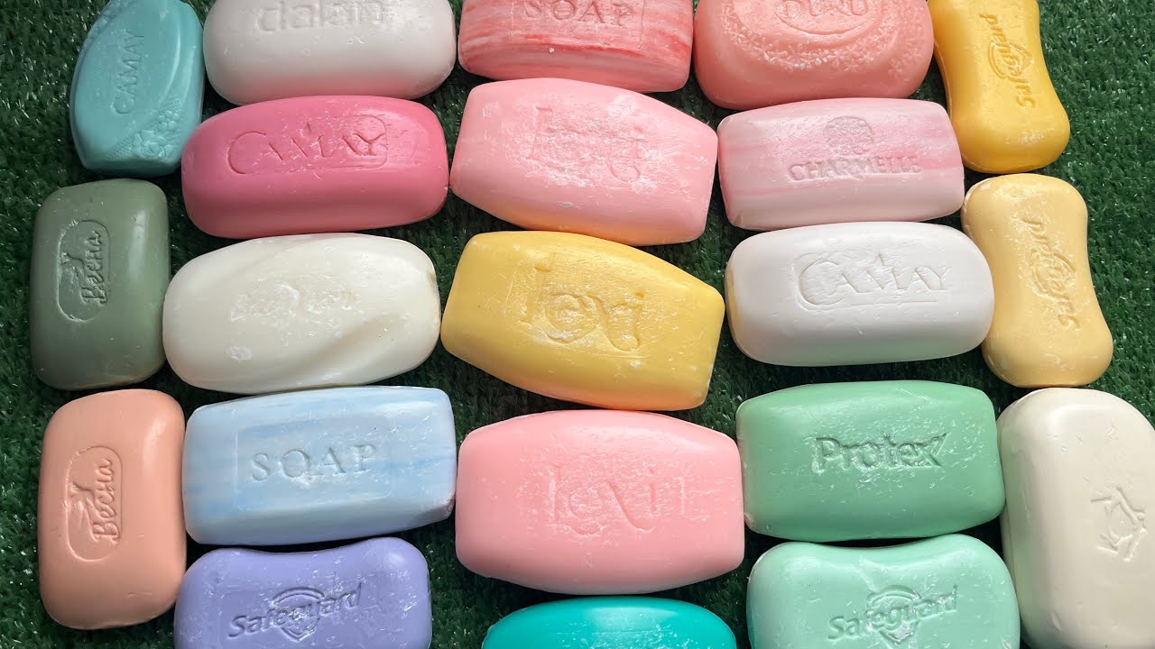 ✨ Abriendo jabones crujientes y coloridos | ASMR relajante sin hablar#relaxingasmr 
