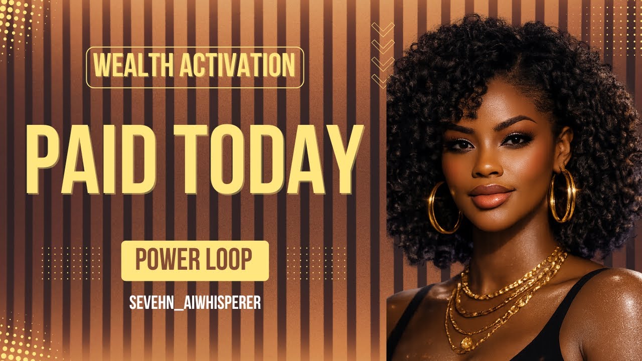 I Get Paid Today Mantra | Repetition Builds Wealth Identity