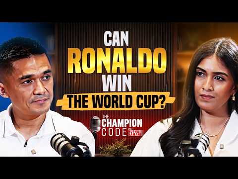 Sunil Chhetri Opens Up on Indian Football and FIFA WC | The Champion Code With Rupha Ramani